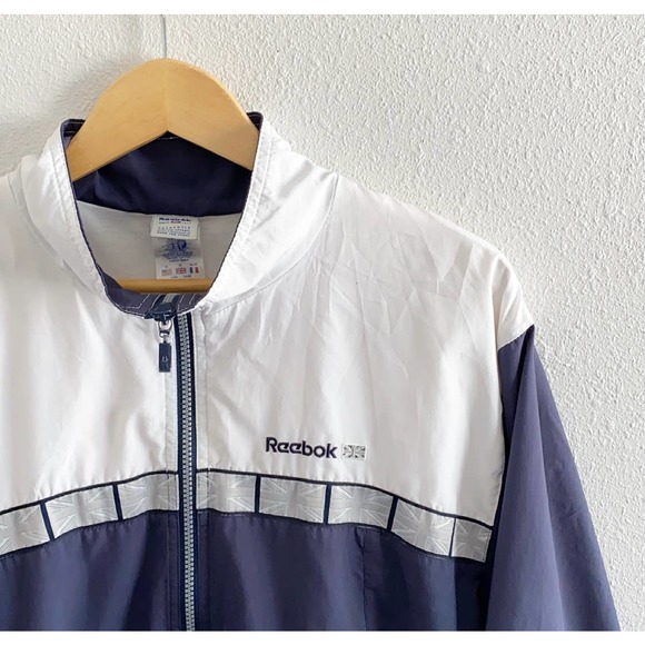 Reebok Other - Reebok Vintage Style Windbreaker Jacket